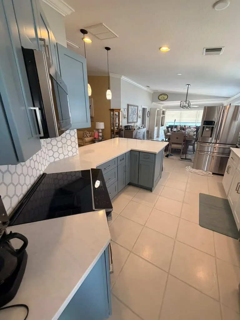 Completed kitchen photo
